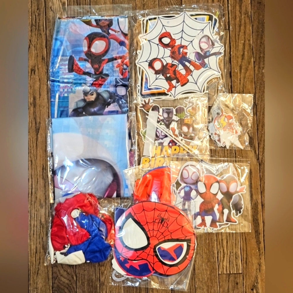 .Spidey And His Amazing Friend Decoration Set